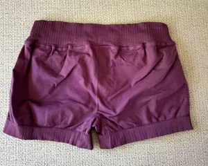 Free People Good Karma Micro Shorts in Black Tea M/L thumbnail 9