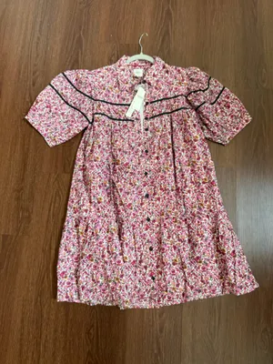 Anthropologie Maeve Leandra The Shirred Yoke Mini Dress thumbnail 2