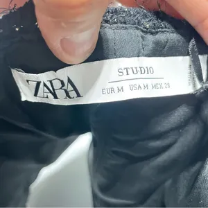 ZARA sparkly bustier limited edition corset size M thumbnail 10