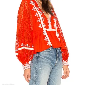 Free People Boogie All Night Blouse thumbnail 3