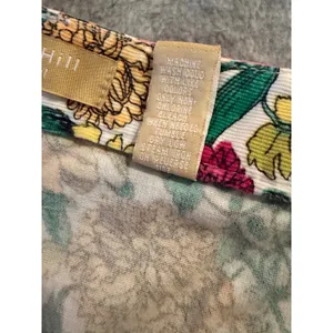 Kate Hill Casual Floral Corduroy Pants Womens Size 14 Straight Leg Multicolor thumbnail 5