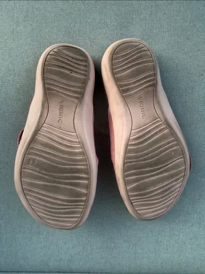 Vionic "Corelee" Pink Suede Slide Sandals size 6.5 wide thumbnail 5