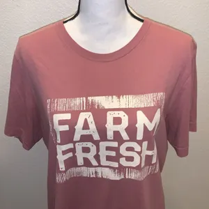 Farm Fresh western cowgirl casual short sleeve shirt thumbnail 2