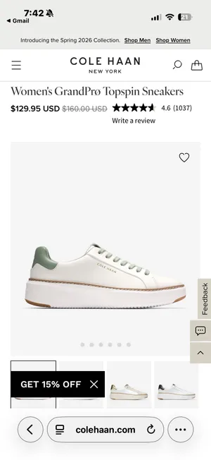 Cole Haan GrandPro Sneakers thumbnail 6