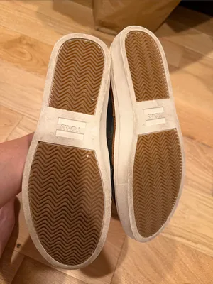 Toms‎ Green Camouflage Slip-On Sneakers with White Faux Fur Trim 9 thumbnail 3