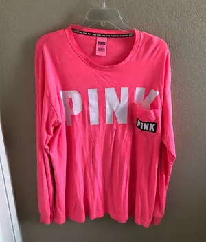 PINK long sleeve thumbnail 1
