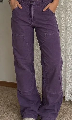 Urban Outfitters Purple Wide Leg Pants thumbnail 1