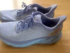 Hoka One One Clifton 8 Baby Lavender Smoke Green Road-Running Sneakers Size 8 SOLD thumbnail 2