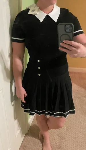 Sandro Hirondelle Black Dress thumbnail 1