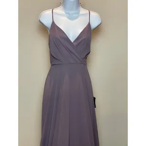 Lulus Long Purple Layered Chiffon Dress Size M New With Tag thumbnail 2