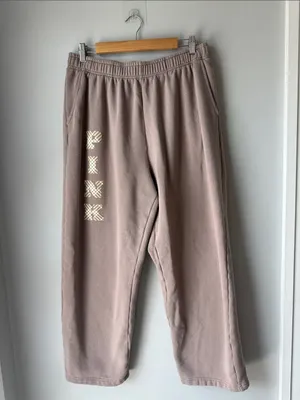 Pink Vs Ivy Fleece Sweatpants Xl thumbnail 2