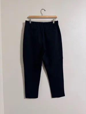 Everlane Black Elastic-Waist Dress Pants thumbnail 3