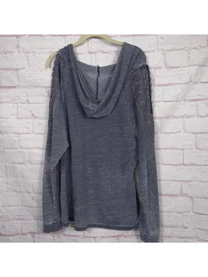 VENUS Cold Shoulder Lace Detail Top - Size XL thumbnail 7