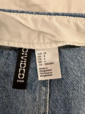 H&M Denim Mini Skirt thumbnail 3