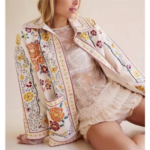 Free People / We The Free Avery Embellished Jacket Size Medium NWT thumbnail 3