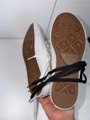Converse Chuck Taylor All Star II High Top White Sneaker‎ Sz 8.5 K thumbnail 6