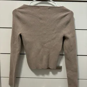 Abercrombie & Fitch Scoopneck Corset Sweater thumbnail 4