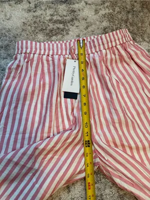 PRETTYGARDEN Women's Pink & White Stripe Pajama Pants - Brand: Unknown thumbnail 5