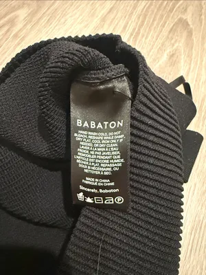 Aritzia Babaton sculpt knit cross tank top black size small thumbnail 5