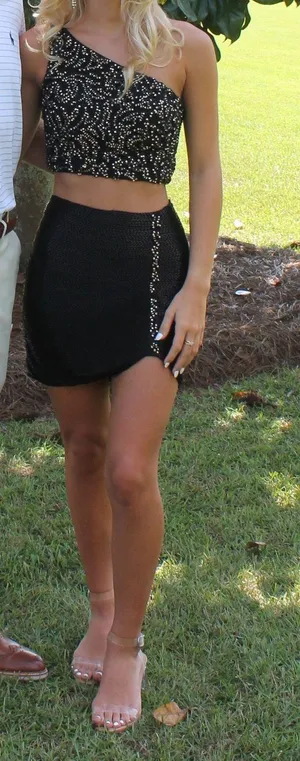 Sherri Hill Beaded Dress thumbnail 5