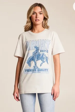 Ariat Retro Cowboy T-Shirt thumbnail 1