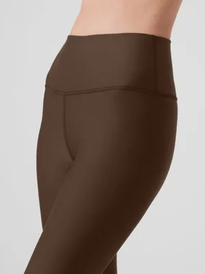 Alo Airlift Winter Warm High-Waist Leggings Espresso Hi-Rise Brushed Fleece Pant thumbnail 3