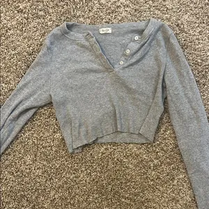 Brandy Melville John Galt Cropped Rib Top thumbnail 1