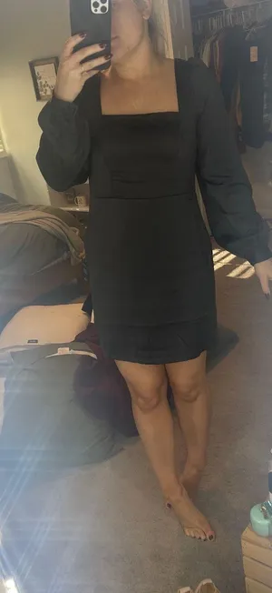 Lulus Black Dress thumbnail 2
