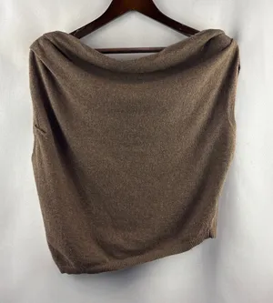 Women’s Astr The Label Large Brown Sleeveless Cowlneck Blouse thumbnail 1