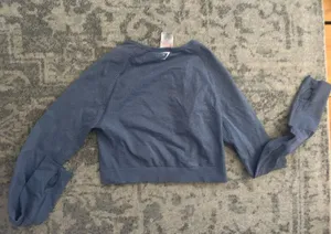 Gymshark Long Sleeve Crop Top thumbnail 6