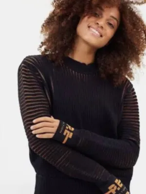 PE Nation Reversible‎ For The Glory Knit Sweater Womens Size S thumbnail 2