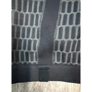 Lululemon Lululemon About That Base Long Sleeve Black / Slate Thumbhole Size 4 thumbnail 5