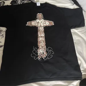 Gildan Y2K Grunge “Rocked” Tee thumbnail 1
