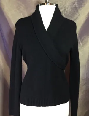 Lauren Ralph Lauren Black Wool Sweater thumbnail 1