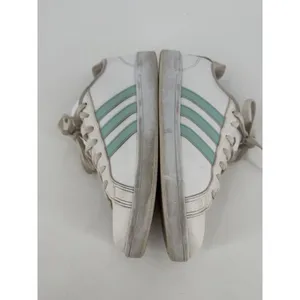 Adidas Cloudfoam Sneakers Women‎ Size 10 White Mint Green F33888 Low Top thumbnail 5