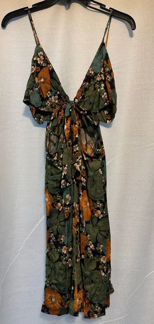 Volcom Floral Mini Dress thumbnail 1