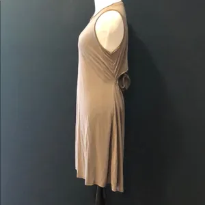 RACHEL Rachel Roy Driftwood Tie Back Cutout High Low Dress M NWT thumbnail 4