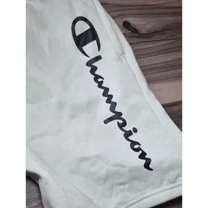 Champion Light Mint Logo Sweat Shorts S/M thumbnail 5