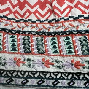 Anthropologie Beaded & Embroidered Flutter‎ Sleeve Mini Dress Size 2 thumbnail 7