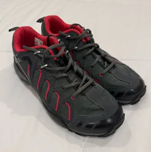 Shimano SH-WM34 Women's MTB Cycling Shoes Gray Pink Red Size US 9.5 EU 42 thumbnail 1