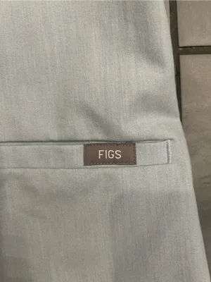 NWOT Figs Casma Scrub Top | Dusty Blue thumbnail 5