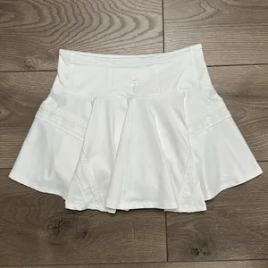 Free People Movement Pleats And Thank You High Rise Tennis Skirt Skort Size XS thumbnail 3