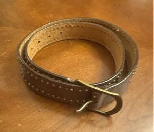 Nine West Brown Belt Medium. thumbnail 1