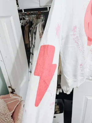 These Three Boutique Smiley Crewneck thumbnail 2
