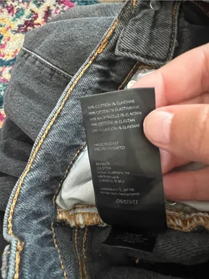 Bdg black wide a wide jeans size 26 thumbnail 9