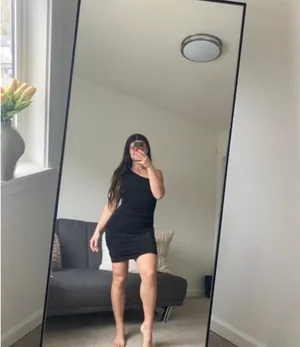 Black mini dress Size L thumbnail 3