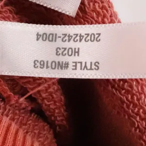 Madewell French Terry Sweatshirt Womens Size M Coral Orange Pullover Relaxed thumbnail 10