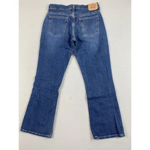 Levis 515 Jeans Womens 30x29 Blue Nouveau Boot Cut Stretch Tag 8 S thumbnail 2
