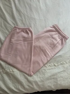 Aerie Cloud Fleece Baggy Jogger | Pink Petal thumbnail 2