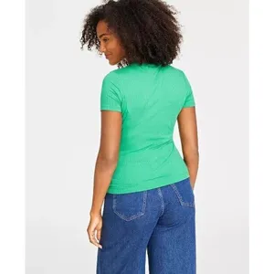 ON 34TH Women's Short-Sleeve Ribbed T-Shirt Size Small (b30.1) thumbnail 2